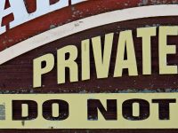 Private by Nick Olejniczak https://flic.kr/p/7iKajU (CC BY-NC 2.0)