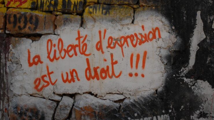 Demeure Chaos - La liberté d'expression est un droit by mattt.org https://flic.kr/p/8C9TG2 (CC BY-NC-SA 2.0)