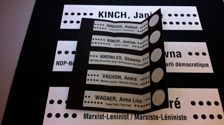 D'Arcy Norman from Calgary, Canada, CC BY 2.0 , via Wikimedia Commons https://commons.wikimedia.org/wiki/File:2011_ballot.jpg