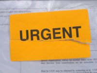 Urgent by Judith E. Bell https://flic.kr/p/o1mt5Q (CC BY-SA 2.0)