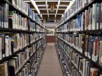 Toronto: book stacks at Toronto Reference Library by The City of Toronto https://flic.kr/p/gjDrZY CC BY 2.0