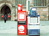 Vintage newspaper dispenser by Markus Spiske CC-CC0 1.0 https://www.rawpixel.com/image/432264