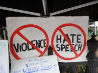 No violence no hate speech by John S. Quarterman https://flic.kr/p/aDkJbi CC BY 2.0