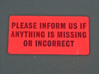 PLEASE INFORM US IF ANYTHING IS MISSING OR INCORRECT by Leo Reynolds https://flic.kr/p/tV5uM CC BY-NC-SA 2.0