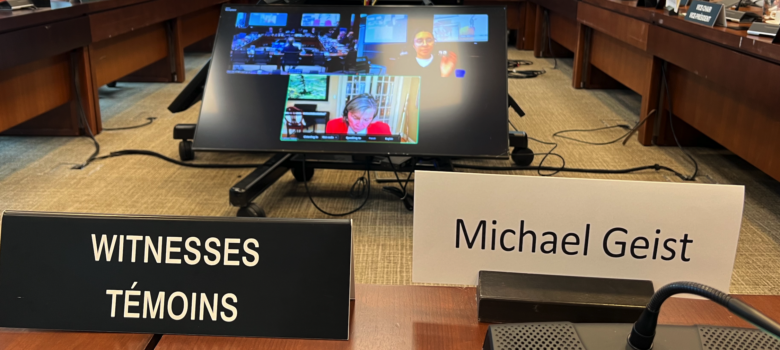 Standing Committee on Canadian Heritage, November 18, 2024 by Michael Geist