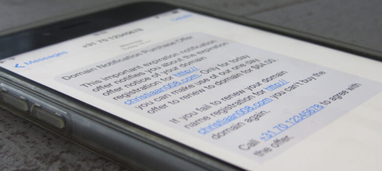 Mobile spam by Christiaan Colen https://flic.kr/p/ym27yU CC BY-SA 2.0