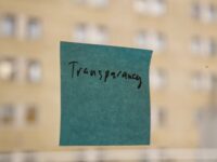Transparency by Jay goldman https://flic.kr/p/5J3VDr CC BY-NC-SA 2.0