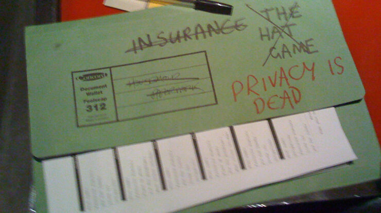privacy-is-dead by td-london https://flic.kr/p/62afS1 CC BY-NC 2.0