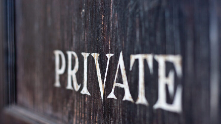 priVacy by Lee Harkness https://flic.kr/p/9FZSmo CC BY-NC-SA 2.0