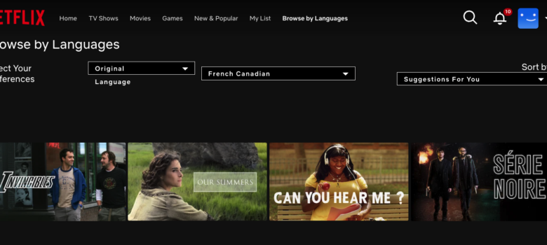 Netflix screenshot