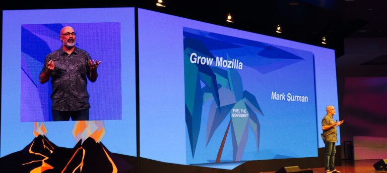 Mark_Surman_delivering_talk_at_Mozilla_All_Hands_2016_at_Hawaii by Psubhashish CC BY-SA 4.0 https://commons.wikimedia.org/wiki/File:Mark_Surman_delivering_talk_at_Mozilla_All_Hands_2016_at_Hawaii.jpg