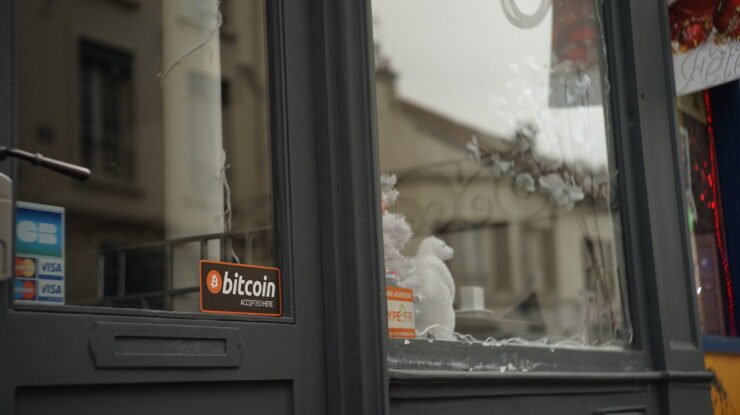 Bitcoin accepted here by Pierre Sibleau https://flic.kr/p/mL8TMe CC BY-NC-ND 2.0