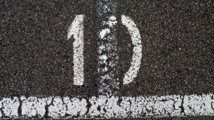 10 by Eva the Weaver https://flic.kr/p/8xkxw5 CC BY-NC-SA 2.0