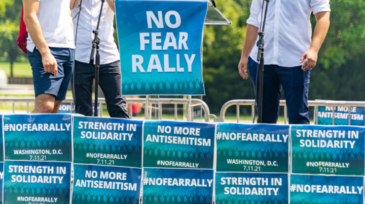 2021.07.11 No Fear - A Rally In Solidarity with the Jewish People, Washington, DC USA-A Rally In Solidarity with the Jewish People-A Rally In Solidarity with the Jewish People, Washington, DC USA 192 377204 by Ted Eytan https://flic.kr/p/2maSaKc CC BY-SA 2.0
