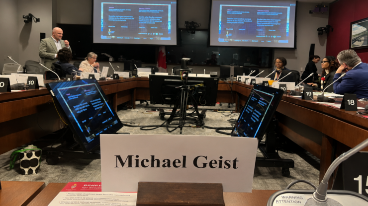 Standing Senate Committee on Social Affairs, Science and Technology, May 6, 2026 by Michael Geist CC BY 2.5 CA