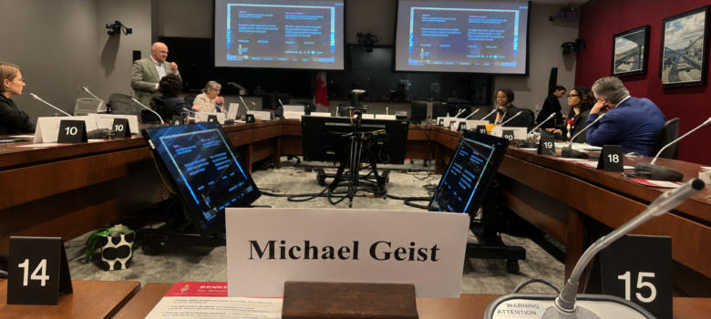 Standing Senate Committee on Social Affairs, Science and Technology, May 6, 2026 by Michael Geist CC BY 2.5 CA