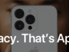 Privacy. That's Apple. https://www.apple.com/ca/newsroom/2023/01/apple-builds-on-privacy-commitment-by-unveiling-new-efforts-on-data-privacy-day/