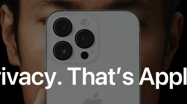 Privacy. That's Apple. https://www.apple.com/ca/newsroom/2023/01/apple-builds-on-privacy-commitment-by-unveiling-new-efforts-on-data-privacy-day/