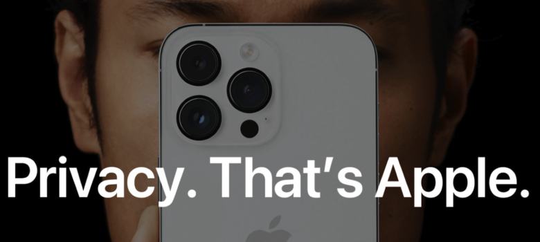 Privacy. That's Apple. https://www.apple.com/ca/newsroom/2023/01/apple-builds-on-privacy-commitment-by-unveiling-new-efforts-on-data-privacy-day/