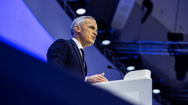 World Economic Forum Annual Meeting Special Address by Mark Carney, Prime Minister of Canada session with Mark Carney, Prime Minister of Canada; at the World Economic Forum Annual Meeting 2026 in Davos-Klosters, Switzerland, on 20/1/2026 from 16:30 to 17:00 in the Congress Centre – Congress Hall (Zone C), Plenary. (special address/canada). ©2026 World Economic Forum / Ciaran McCrickard. https://flic.kr/p/2rSEn4A CC BY-NC-SA 4.0
