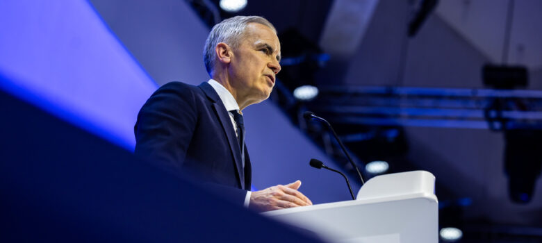 World Economic Forum Annual Meeting Special Address by Mark Carney, Prime Minister of Canada session with Mark Carney, Prime Minister of Canada; at the World Economic Forum Annual Meeting 2026 in Davos-Klosters, Switzerland, on 20/1/2026 from 16:30 to 17:00 in the Congress Centre – Congress Hall (Zone C), Plenary. (special address/canada). ©2026 World Economic Forum / Ciaran McCrickard. https://flic.kr/p/2rSEn4A CC BY-NC-SA 4.0