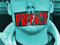 Gagged_by_Privacy by Tom Murphy, CC BY-SA 3.0 , via Wikimedia Commons
