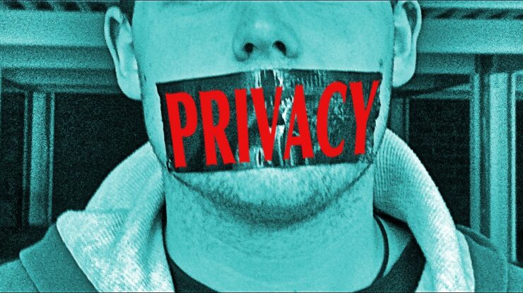 Gagged_by_Privacy by Tom Murphy, CC BY-SA 3.0 , via Wikimedia Commons