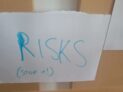 Risks! by Quinn Daedal https://flic.kr/p/2oVQZdr CC BY-SA 2.0