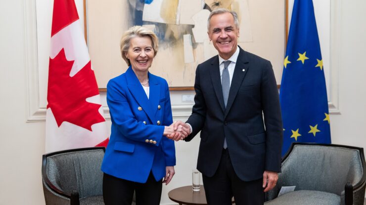 Mark_Carney_with_Ursula_von_der_Leyen by European Union, 2026, CC BY 4.0 , via Wikimedia Commons