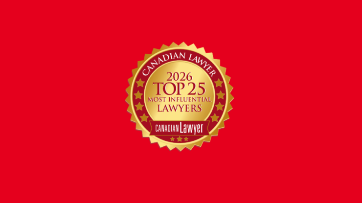 Canadian Lawyer logo https://www.canadianlawyermag.com/rankings/top-25-most-influential-lawyers-in-canada/394558