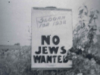 "No Jews Wanted" sign (Jackson's Point, ON), Public Domain, Ontario Jewish Archives https://search.ontariojewisharchives.org/Permalink/descriptions276588