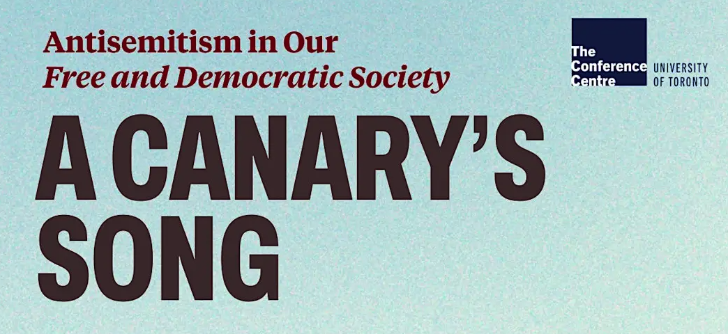 A Canary's Song: What Antisemitism Reveals About the Health of Canadian Democracy - Michael Geist