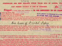 Bill of Lading by Archives New Zealand https://flic.kr/p/2jmDi7X CC BY 2.0