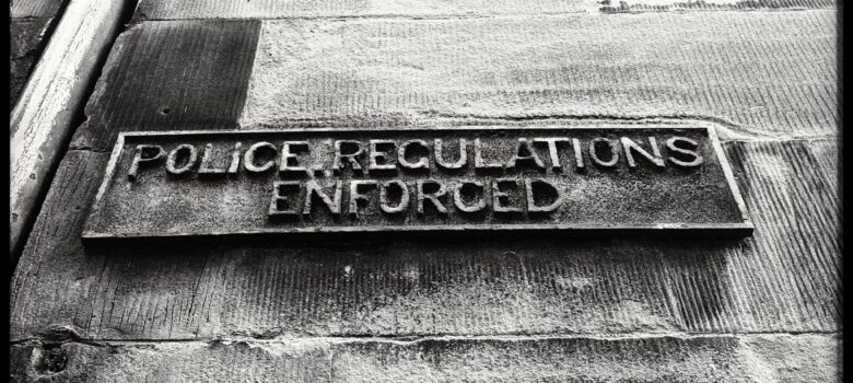 Police Regulations Enforced by Ross Cowan https://flic.kr/p/2nL8bX1 CC BY-NC 2.0