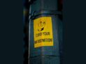 a sticker on the side of a pole that says curb your antisemitism by Jon Tyson, Unsplash licence, https://unsplash.com/photos/a-sticker-on-the-side-of-a-pole-that-says-curb-your-antisemit-iCP8fi7MX0c